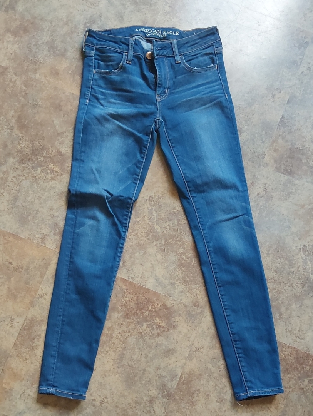 AE Super StretchX Jeggings Sz4
